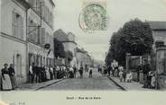 95 Val D'oise / CPA FRANCE 95 "Deuil, rue de la  gare"