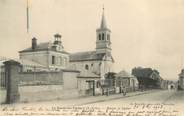 78 Yveline / CPA FRANCE 78 " La Queue les Yvelines, mairie et église"