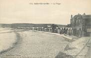 76 Seine Maritime / CPA FRANCE 76 "Quiberville sur Mer, la plage"