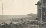 76 Seine Maritime / CPA FRANCE 76 "Quiberville plage,ensemble de la plage et point d'Ailly"