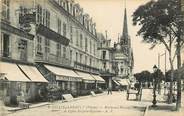 86 Vienne Chatellerault, bld Blossac et l'Eglise Saint Jean Baptiste
