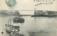 17 Charente Maritime / CPA FRANCE 17 "Tonnay Charente, le pont"