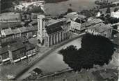 63 Puy De DÔme / CPSM FRANCE 63 "Arlanc ville, vue aérienne de la place de l'église"