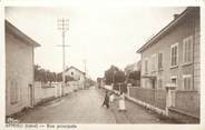 38 Isere / CPA FRANCE 38 "Apprieu, rue principale " 