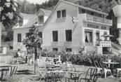 63 Puy De DÔme / CPSM FRANCE 63 "Murol, lac Chambon", hôtel restaurant Le Pavillon Bleu"