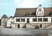 63 Puy De DÔme / CPSM FRANCE 63 "Pionsat, la mairie et l'entrée du château"