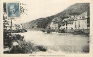 09 Ariege / CPA FRANCE 09 "Engomer, le barrage et la route de Saint Girons"