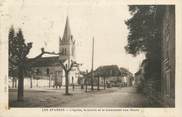 38 Isere / CPA FRANCE 38 "Les Eparres, l'église et le monument aux morts"