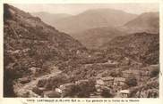 06 Alpe Maritime / CPA FRANCE 06 "Lantosque, vue générale de la vallée de la Vésubie"