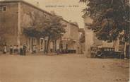 33 Gironde / CPA FRANCE 33 "Moussac, la place"