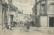 29 Finistere / CPA FRANCE 29 "Pont Croix, la rue du Poullou"