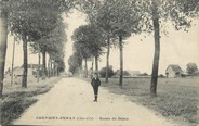 21 Cote D'or / CPA FRANCE 21 "Chevigny Fenay, route de Dijon"