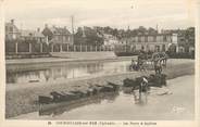 14 Calvado / CPA FRANCE 14 "Courseulles sur Mer, les parcs aux huitres "