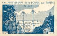 06 Alpe Maritime / CPA FRANCE 06 "Nice,  anniversaire de la bourse aux timbres"