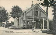 76 Seine Maritime CPA FRANCE 76 "Saint Romain de Colbosc, le tramway au dépôt"