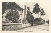 38 Isere / CPA FRANCE 38 "Longechenal, avenue de la gare"