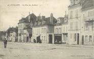89 Yonne / CPA FRANCE 89 "Avallon, la rue des Audbert"