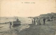 62 Pa De Calai / CPA FRANCE 62 "Wimereux, la plage "