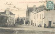 44 Loire Atlantique / CPA FRANCE 44 "Vay, rue de l'église, presbytère au fond"