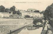 44 Loire Atlantique / CPA FRANCE 44 "Pont château, le pont du chemin de fer"