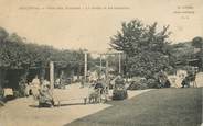 76 Seine Maritime CPA FRANCE 76 " Grainval,  Hotel des Touristes, le jardin et les Tonnelles"