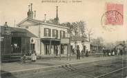 76 Seine Maritime CPA FRANCE 76 "Motteville, la gare"