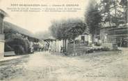 38 Isere CPA FRANCE 38 "Pont de Beauvoisin, chantiers H. Guinand, bois de menuiserie"