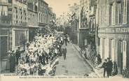 61 Orne CPA FRANCE 61 "Souvenir des Fêtes de Carrouges, 1908, rue du Chapitre"