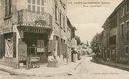 38 Isere CPA FRANCE 38 "Pont de Chéruy, la rue Centrale"