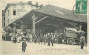 38 Isere CPA FRANCE 38 "La Côte Saint André, la Halle un jour de Marché"