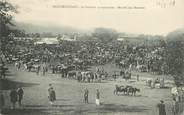 38 Isere CPA FRANCE 38 "Beaucroissant, la Foire du 14 septembre, le marché aux bestiaux"