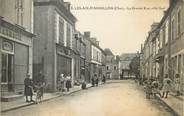 18 Cher / CPA FRANCE 18 "Les Aix d'Angillon, la grande rue"