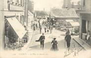 80 Somme / CPA FRANCE 80 "Cayeux sur Mer, la place du marché "