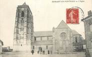 80 Somme / CPA FRANCE 80 "Domart en Ponthieu, l'église"