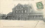 80 Somme / CPA FRANCE 80 "Longpré Les Corps Saints, la gare"