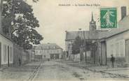 80 Somme / CPA FRANCE 80 "Fouilloy, la grande rue et l'église"