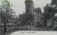 80 Somme / CPA FRANCE 80 "Folleville, ruines du château"