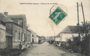 80 Somme / CPA FRANCE 80 "Fienvillers, l'école rue de Candas"