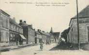80 Somme / CPA FRANCE 80 "Mailly Maillet, rue Eugène Dupré"