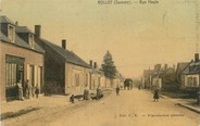 80 Somme / CPA FRANCE 80 "Rollot, rue Haute"