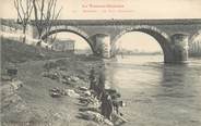 82 Tarn Et Garonne / CPA FRANCE 82 "Moissac, le pont Napoléon"