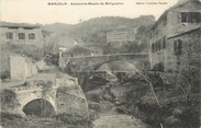 83 Var / CPA FRANCE 83 "Barjols, ancienne route de Brignoles "