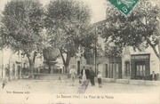 83 Var / CPA FRANCE 83 "Le Beausset, la place de la mairie"