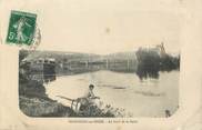 78 Yveline / CPA FRANCE 78 "Bonnières sur Seine, au bord de la Seine" / LAVEUSE