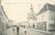 78 Yveline / CPA FRANCE 78 "Bonnières sur Seine, place de l'hôtel de ville"