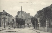 78 Yveline / CPA FRANCE 78 "Carrières sous Bois, route du Pecq"