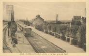 78 Yveline / CPA FRANCE 78 "Gargenville, la gare prise du pont"