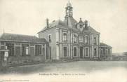 78 Yveline / CPA FRANCE 78 "Fontenay Saint Père, la mairie et les écoles"