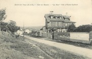 78 Yveline / CPA FRANCE 78 "Entrée de Vaux, côté de Mantes, la Rive, villa d'Yvette Guilbert"