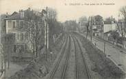 78 Yveline / CPA FRANCE 78 "Chatou, vue prise de la Passerelle"